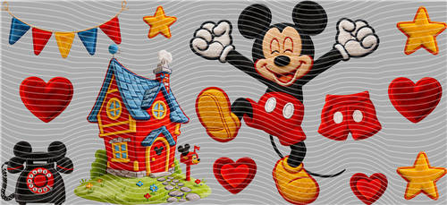 16oz Disney-D 1485